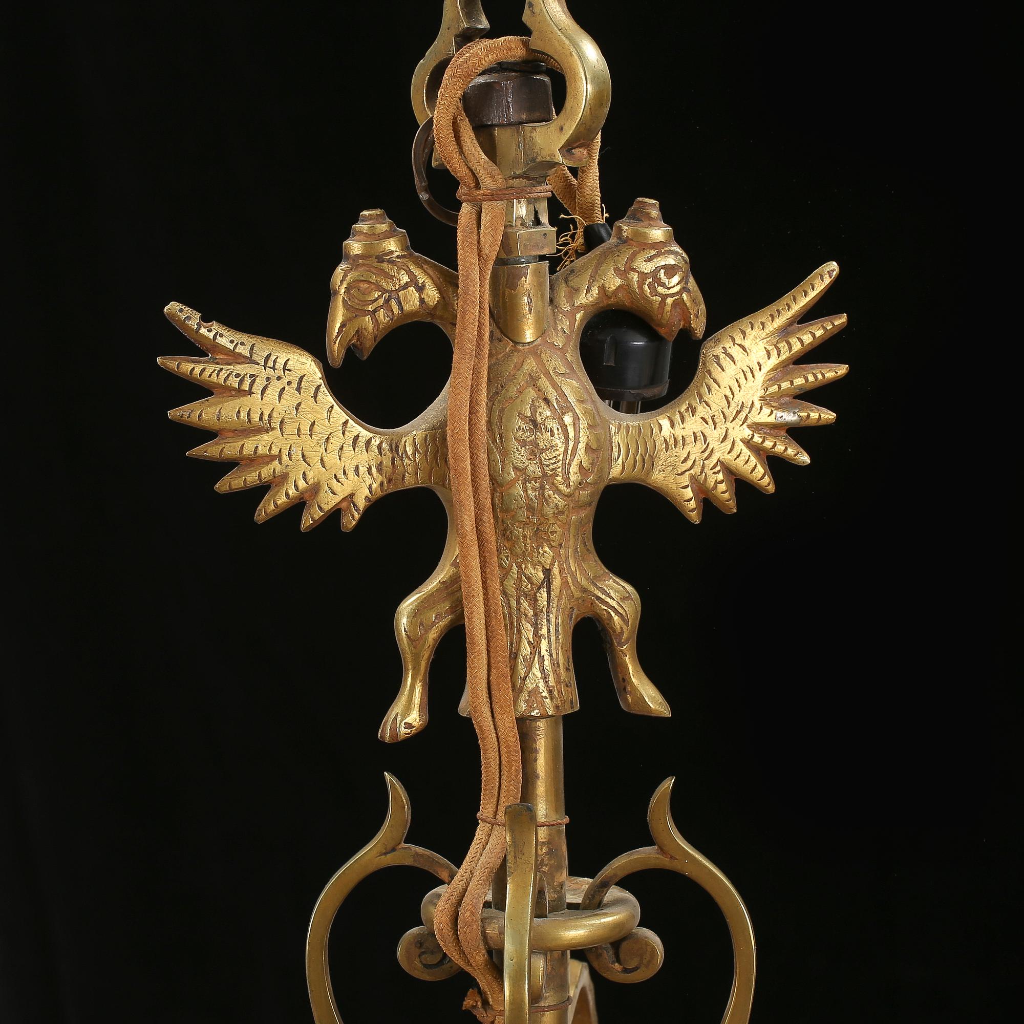 LJUSKRONA, barockstil, möjligen Gusums Bruk, tidigt 1900-tal.