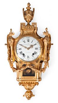 299. A FRENCH WALL CLOCK.