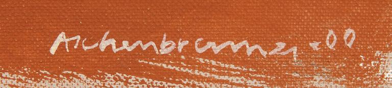 Lennart Aschenbrenner, olja på duk, signerad och daterad -00.