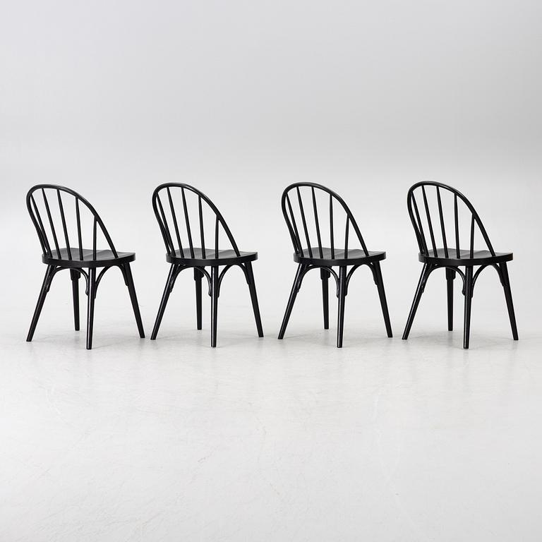 Uno Åhrén, a set of four chairs model "5262/1", Gemla, Diö, 1930s.