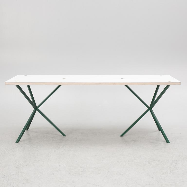 Per Söderberg, dining table, "NEB Dining Table", No Early Birds, Stockholm, 2021.