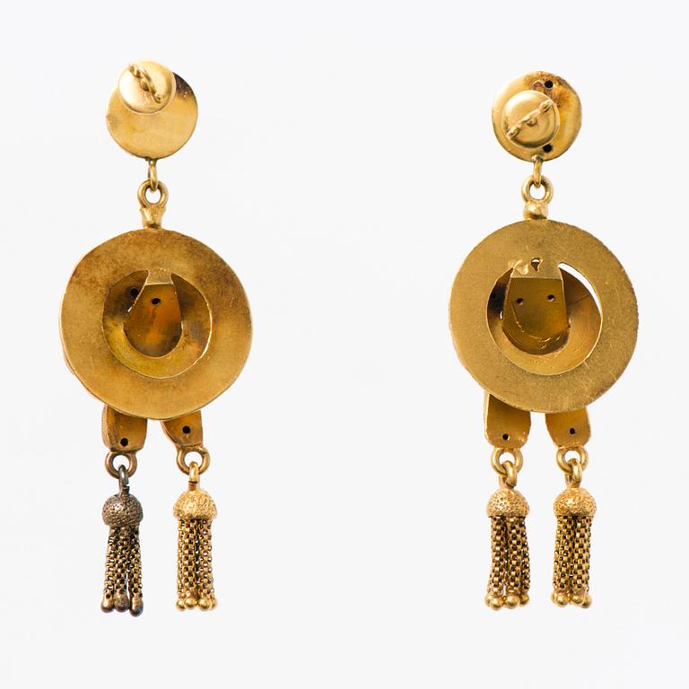 ÖRHÄNGEN, 14K guld.