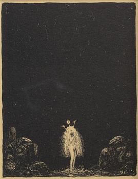 John Bauer, "Den lilla prinsessan och trollen".