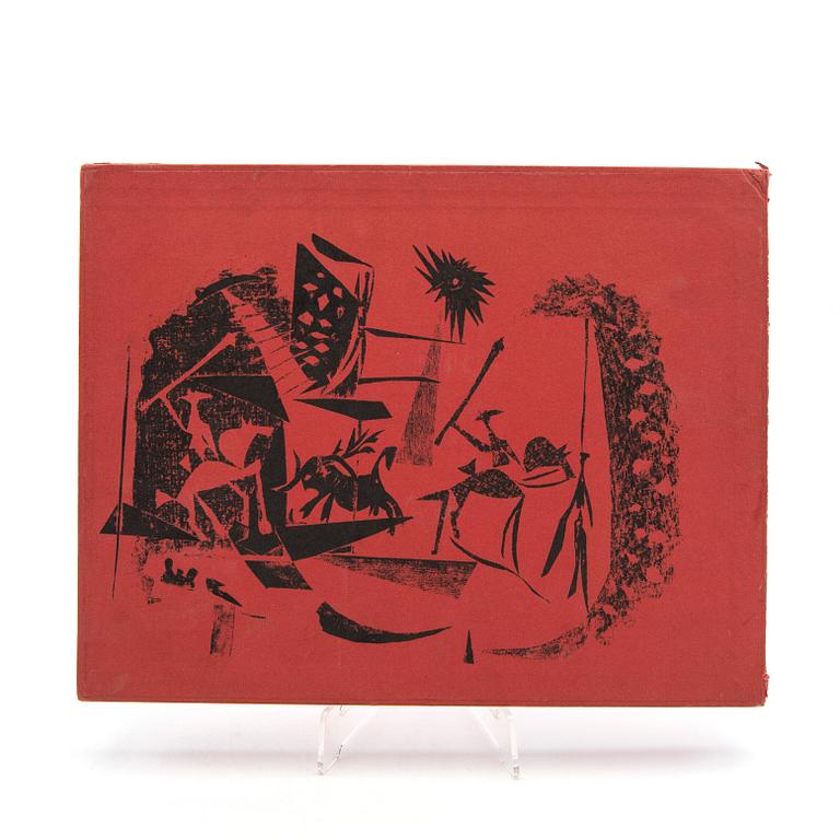 Pablo Picasso, Book, "Toreros", with four lithographs, André Seuret, Monte Carlo, 1961.