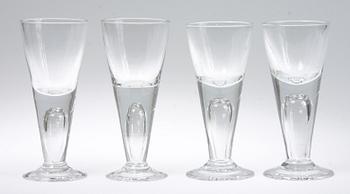SPETSGLAS, 8 st, 1900-talets mitt.