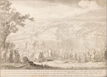 An 18th Century engraving by Nicolas l´Armessin (1684-1755).