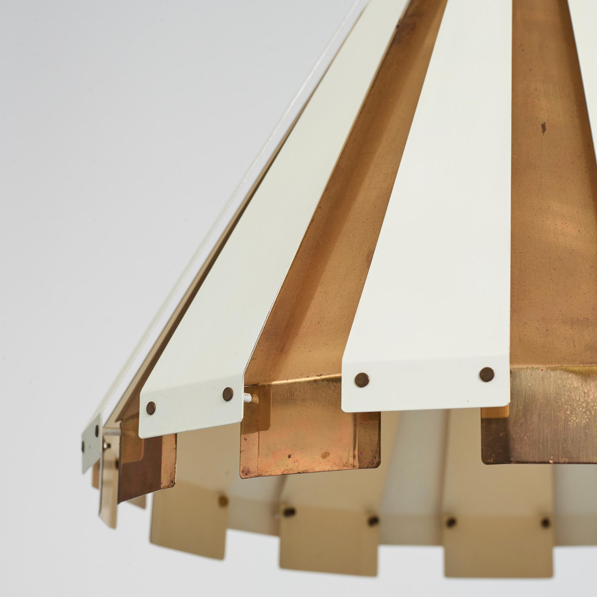 Hans-Agne Jakobsson, taklampa, Hans-Agne Jakobsson AB, Markaryd, 1950-60-tal.