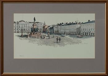 KIMMO PÄLIKKÖ, litografi, 30/180, sign.