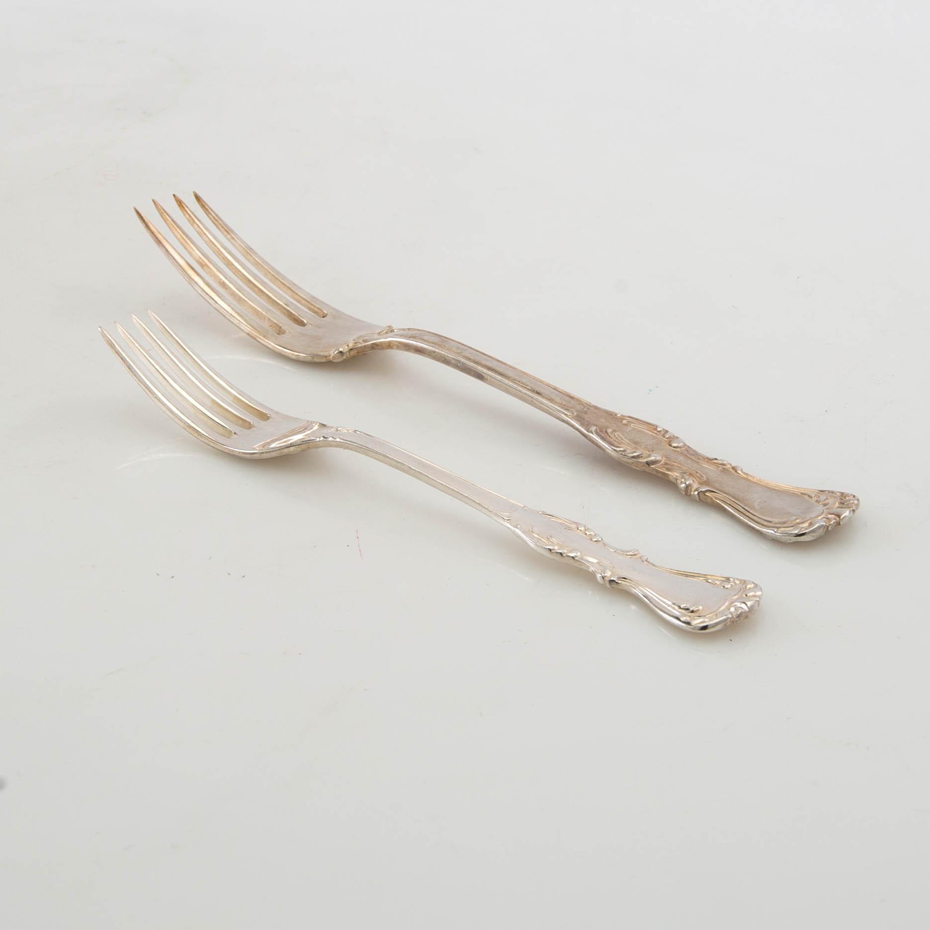 Cutlery 71 pcs "Prins Albert" silver GAB Eskilstuna 1970s.