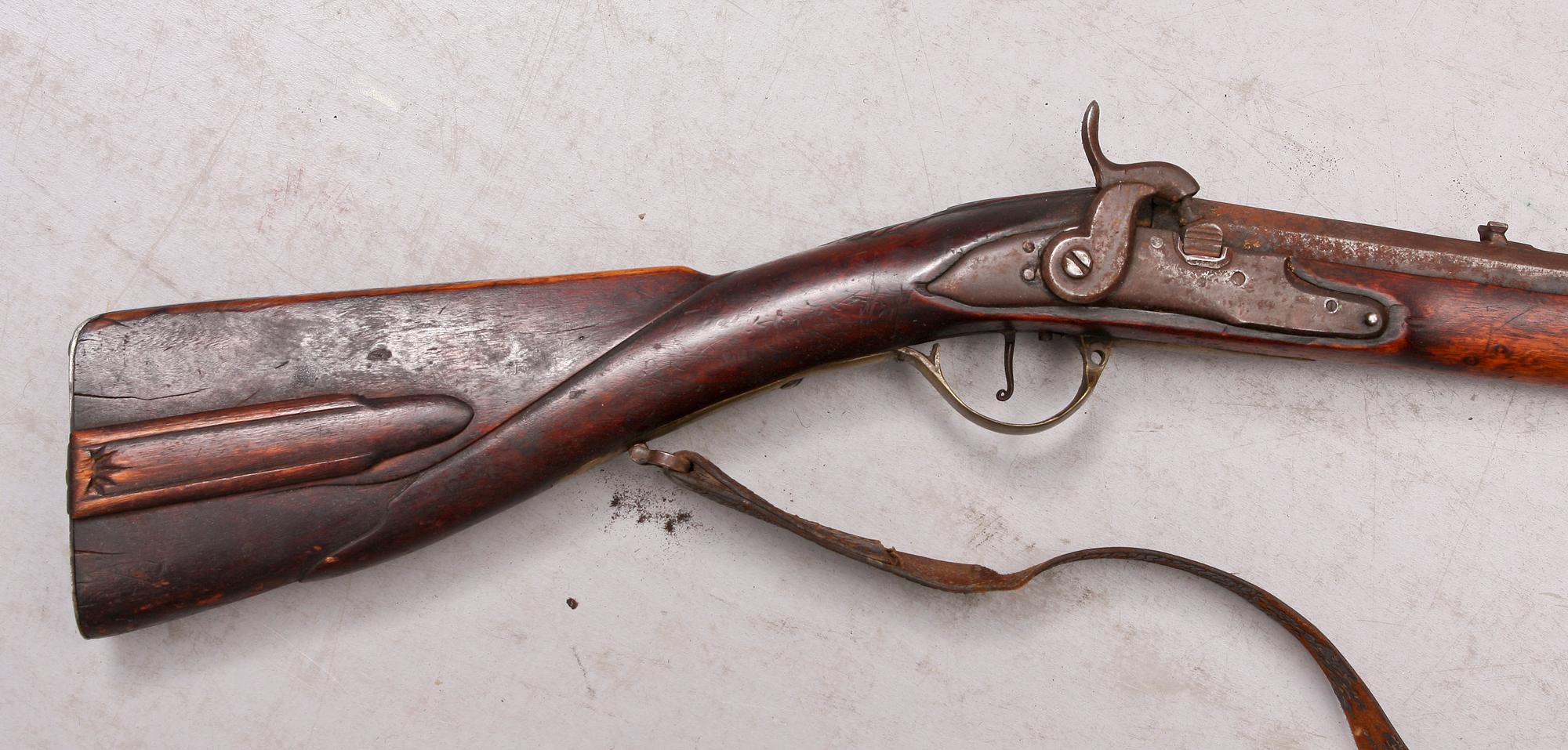 SLAGLÅSGEVÄR, Sverige, 17-1800-tal, för jakt.