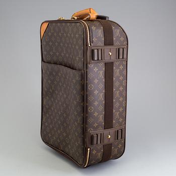 LOUIS VUITTON,  "Pégase 55", carry on suitcase on wheels.