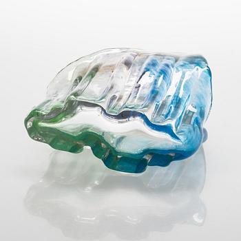 Helena Tynell, a 'Perho' vase, signed Riihimäen Lasi Oy, Helena Tynell.