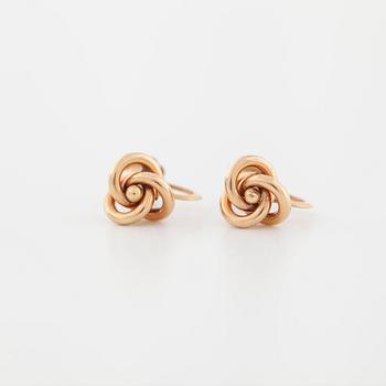A pair of earrings.