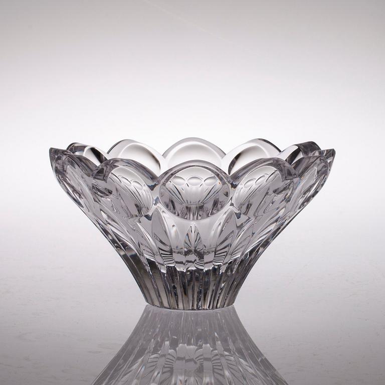 SKÅL, glas, "Kullero", signerad Aimo Okkolin, Riihimäen Lasi Oy, 1970-tal.