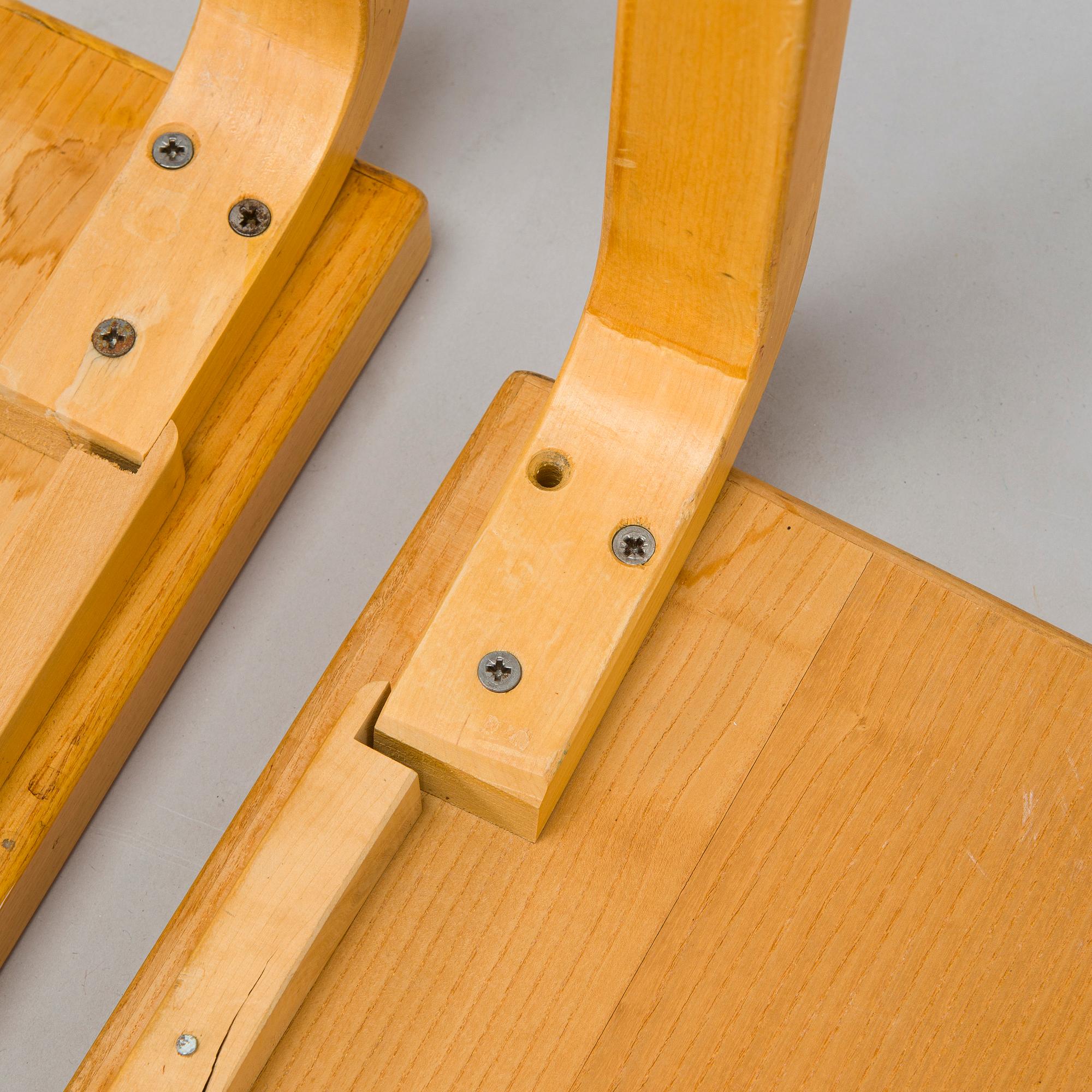 Alvar Aalto, satsbord, 3 delar, modell 88, Artek 1900-talets slut.