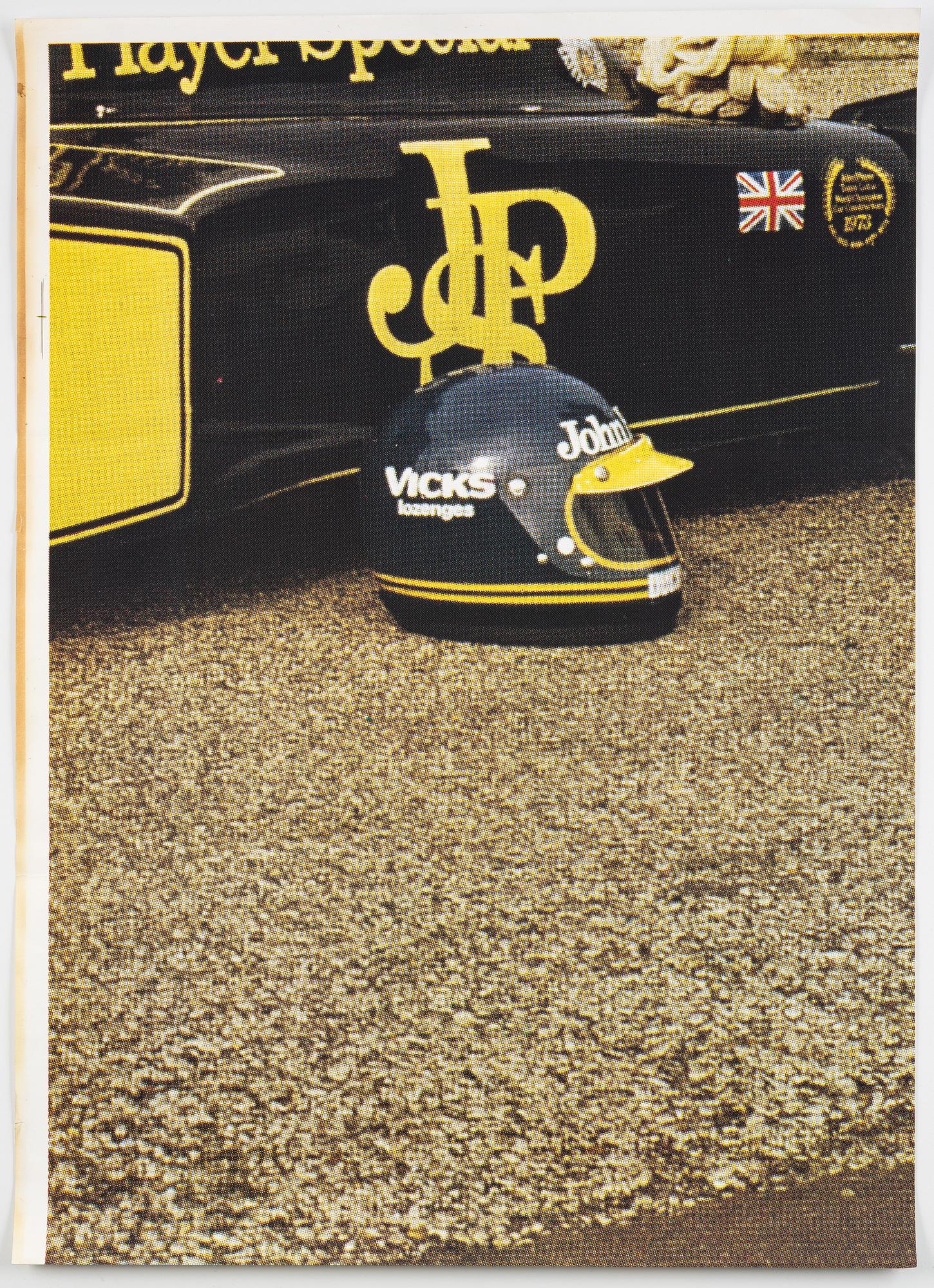 Reklamaffisch, "Pommac sommaren 1973".
