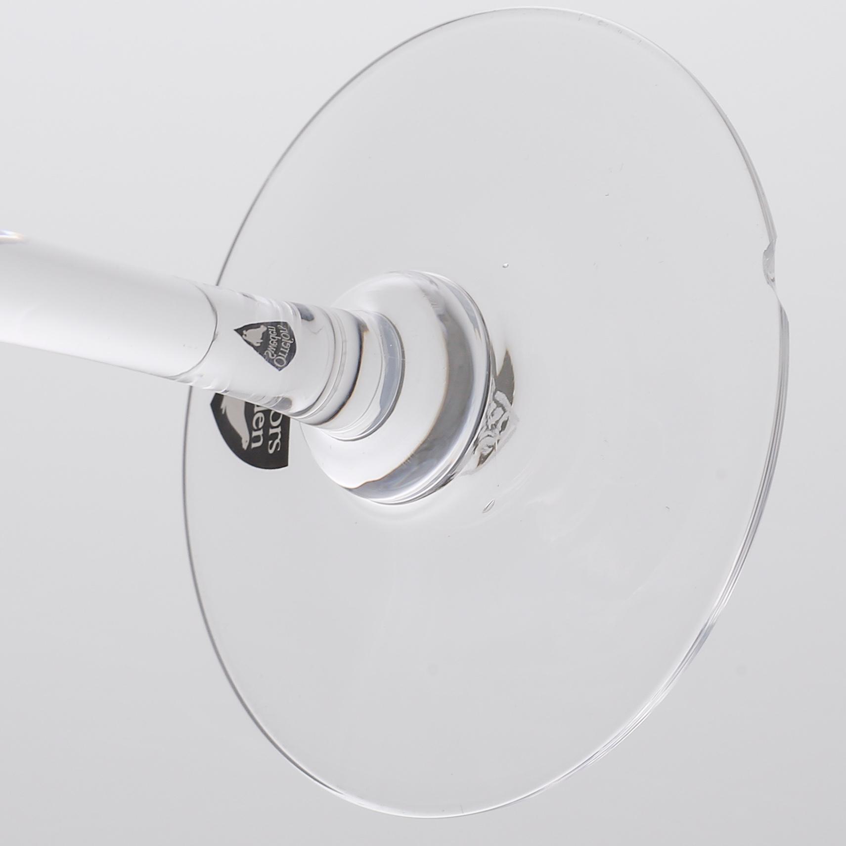 SERVISGLAS, 34 delar, "Optica", Gunnar Cyrén, Orrefors, 1900-talets andra hälft.