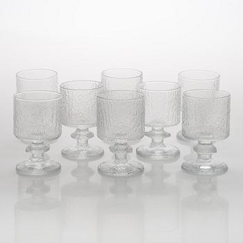 Timo Sarpaneva, dricksglas, 23 st, "Senaattori"  för Iittala.