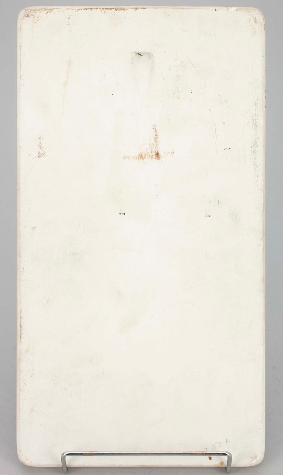 VÄGGRELIEF, keramik, sign. Naile Wafin, Arabia. 1900-talets senare hälft.