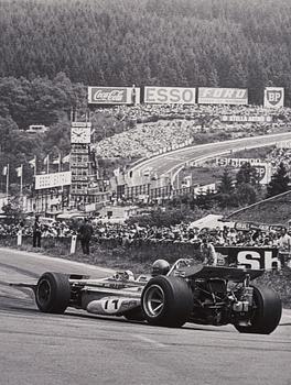 Kenneth Olausson, "Ronnie Peterson på Spa, 1970".