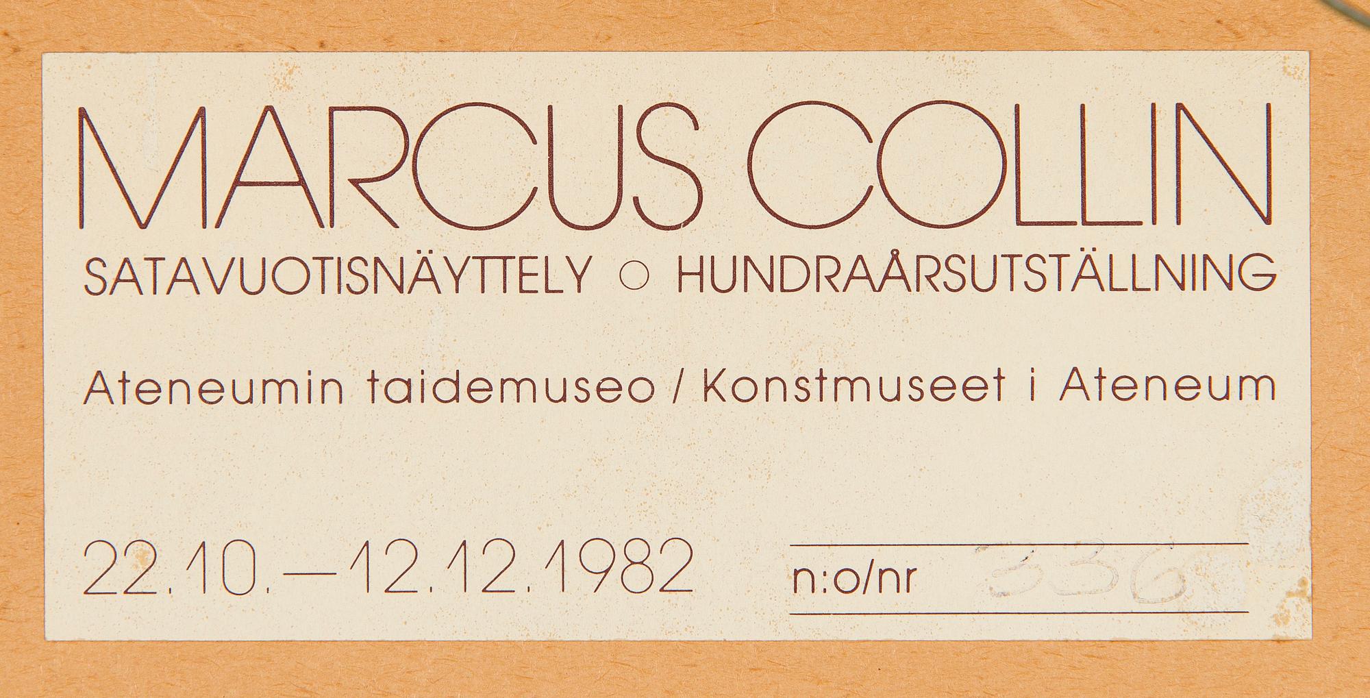 Marcus Collin, Fiskar på halldisken.