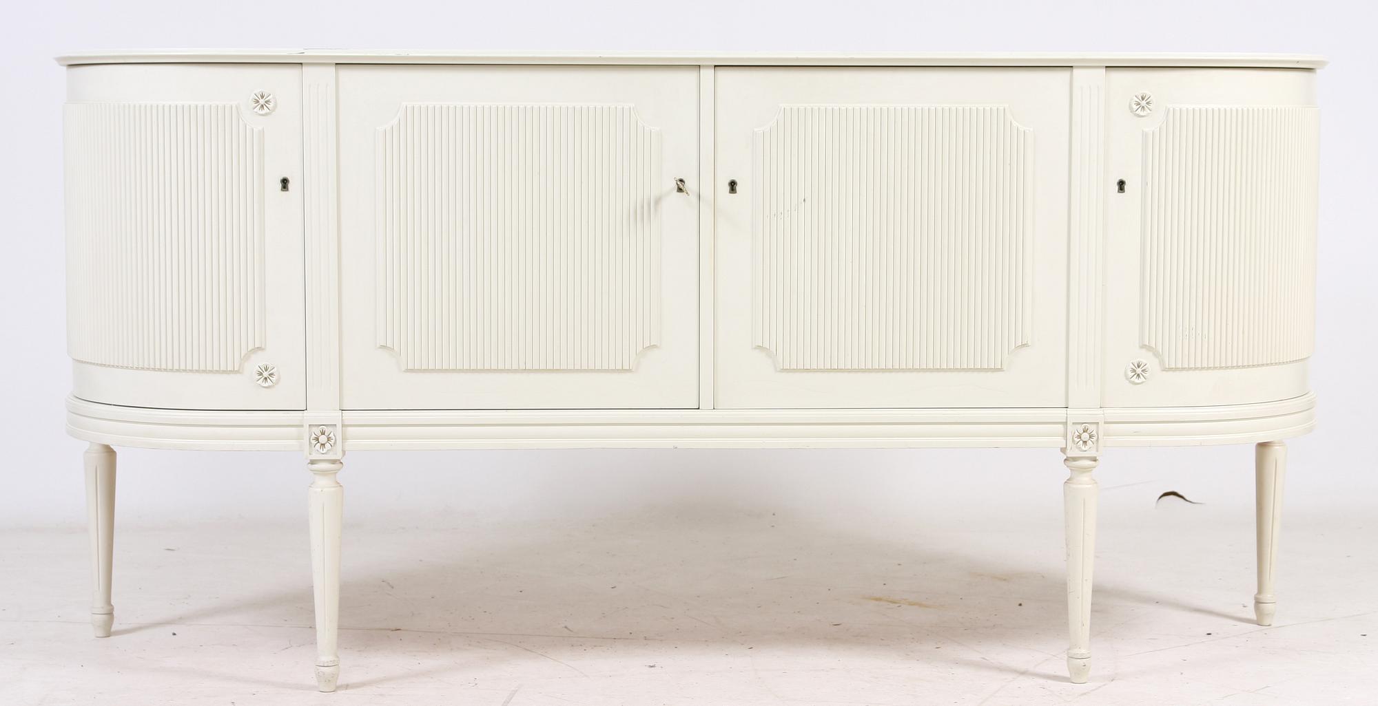 MATGRUPP, 8 delar, gustaviansk stil, 1900-tal.