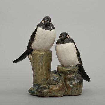 GUNNAR HANSSON, skulptur, stengods, sign.