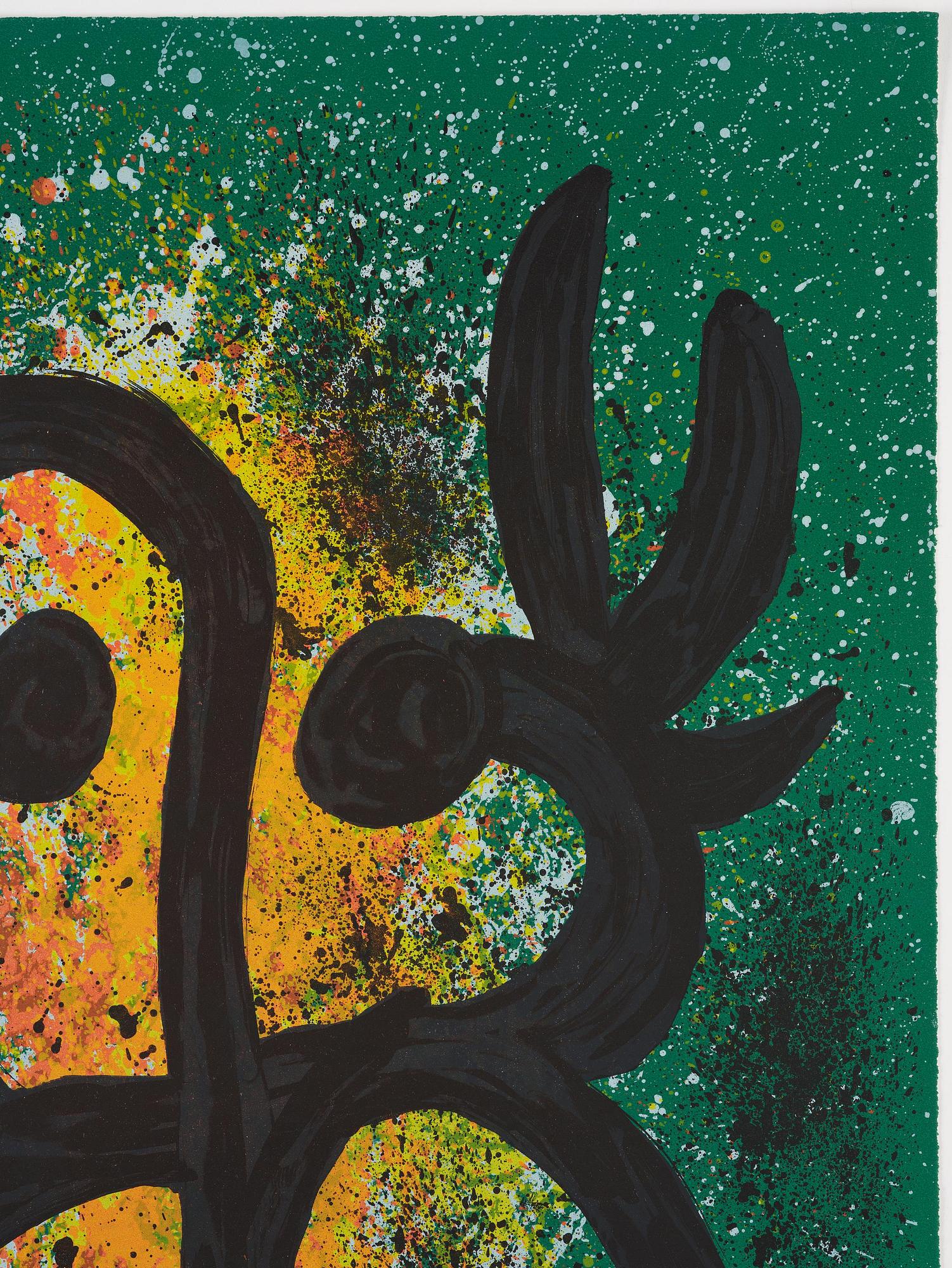 Joan Miró, "Femme avec une Colombe".