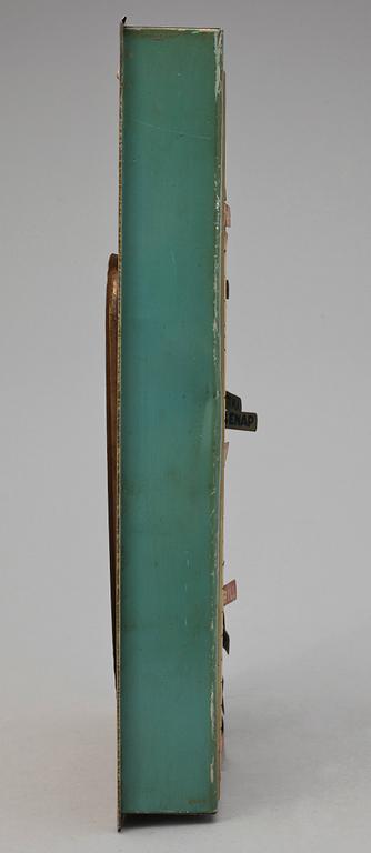 INKÖPSTAVLA TILL HUSHÅLLET, plåt, 1930/40-tal.