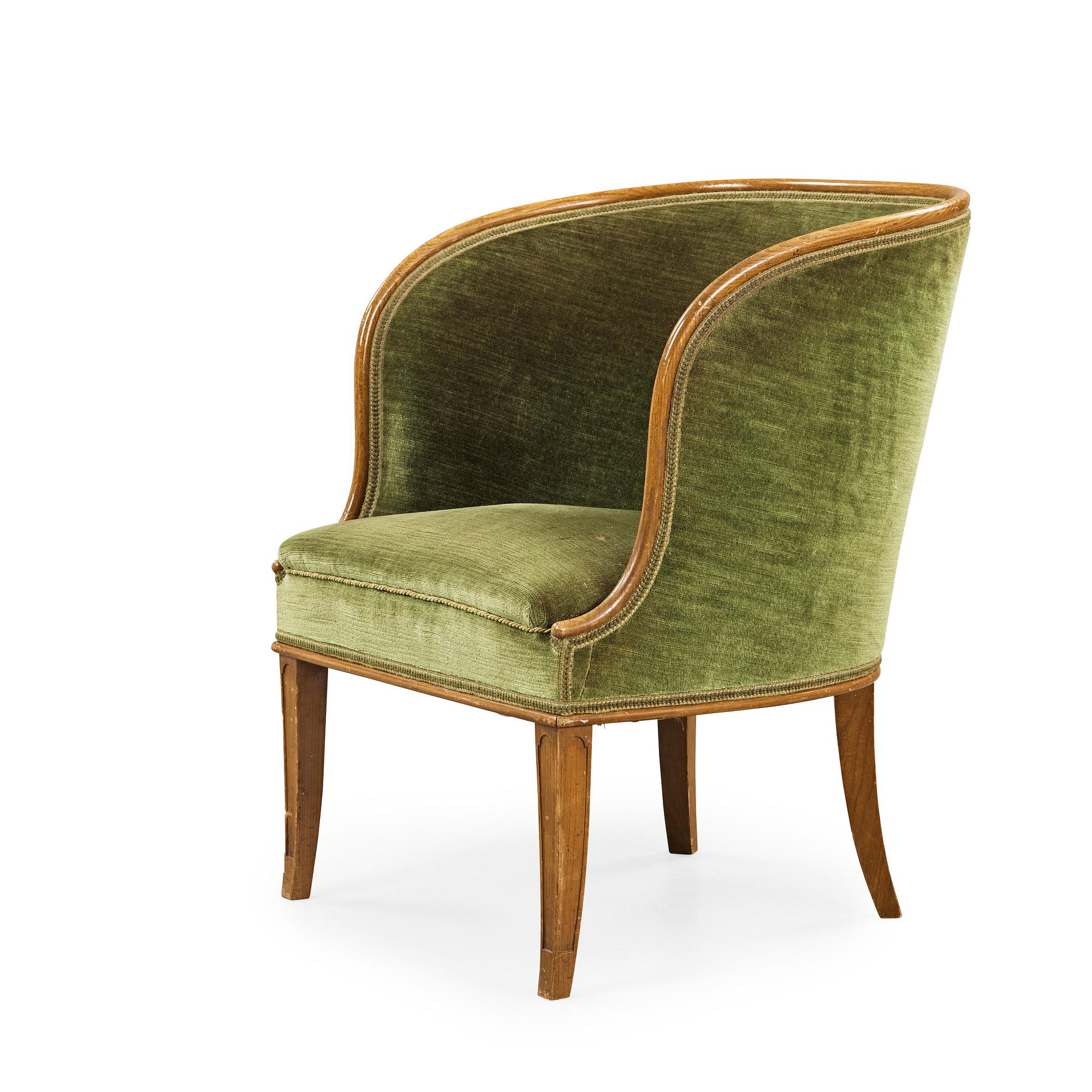 Axel Einar Hjorth, A 'Bellman' elm armchair, attributed to Axel Einar Hjorth, Nordiska Kompaniet, Sweden ca 1929.