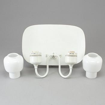 HANS-AGNE JAKOBSSON, a two-light wall light, second half of the 20th century.