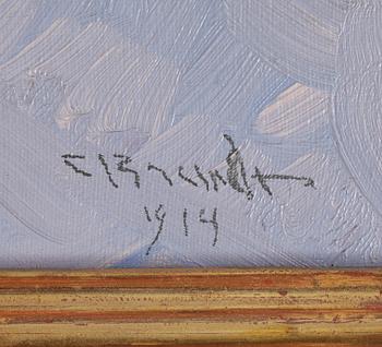 CARL BRANDT, olja på duk, signerad o daterad 1914.