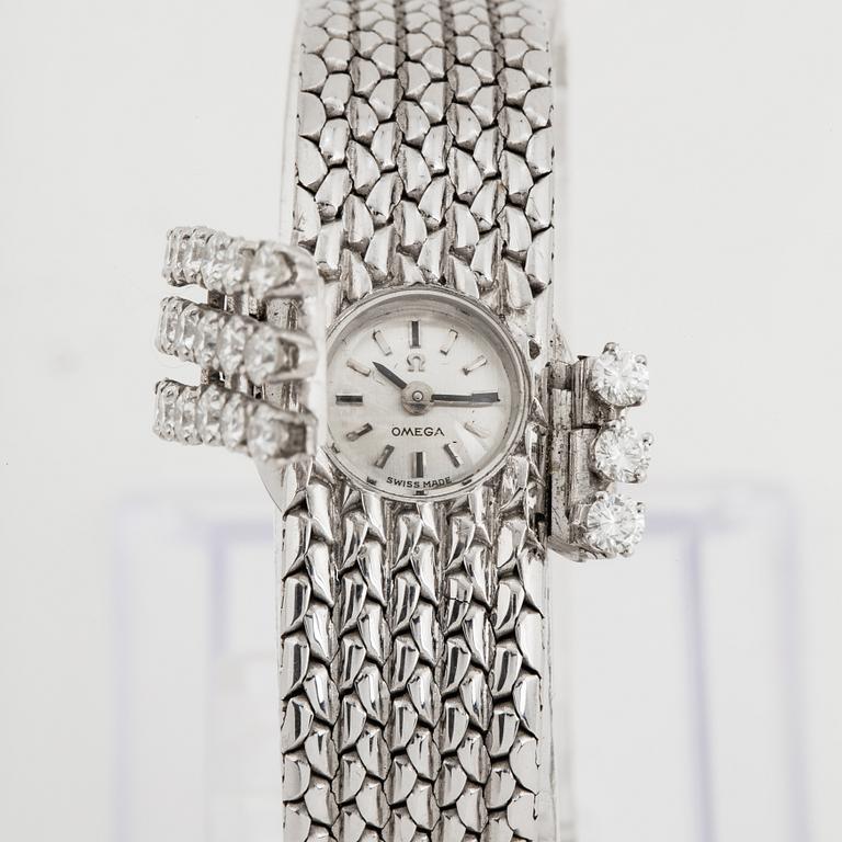 Omega, wristwatch, 20 mm.