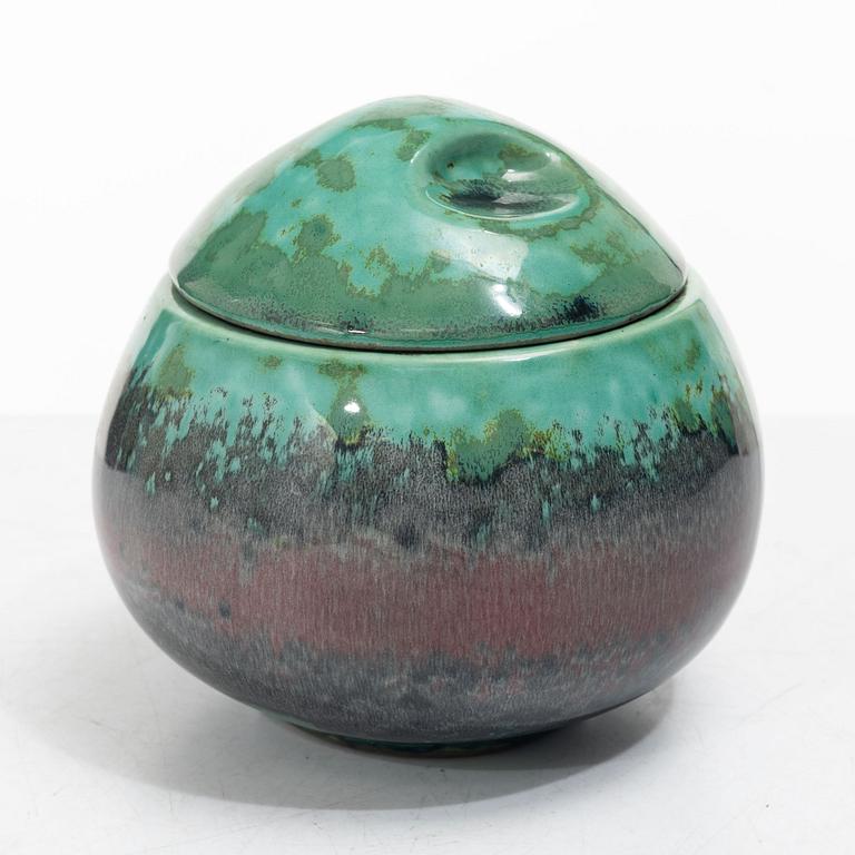 Hans Hedberg, Jar with lid, Biot, France.