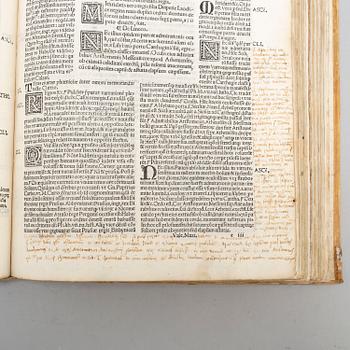 BOOK, With attractive woodcuts, 1531.