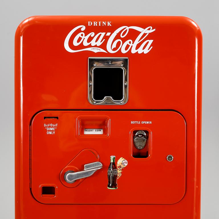 LÄSKAUTOMAT, Coca-Cola, orginalmodell, 1952.