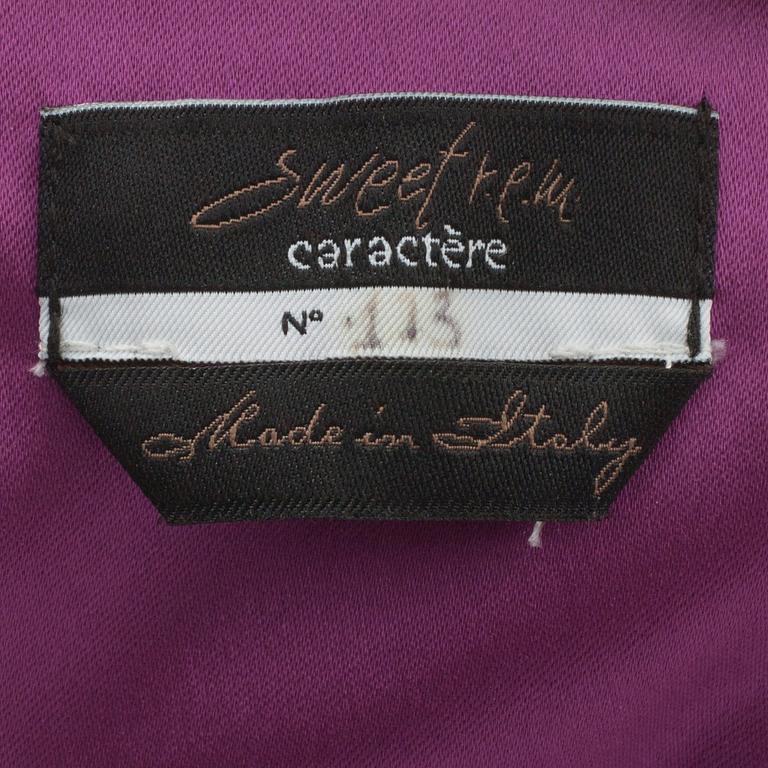 CHARACTÈRE, a pink silk blend cocktail dress.