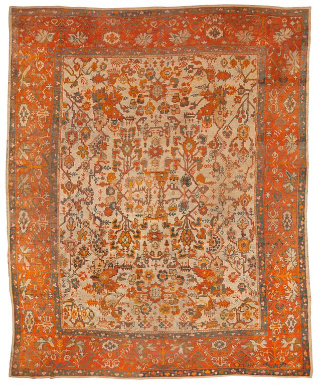 ANTIK USHAK. 489 x 413 cm.
