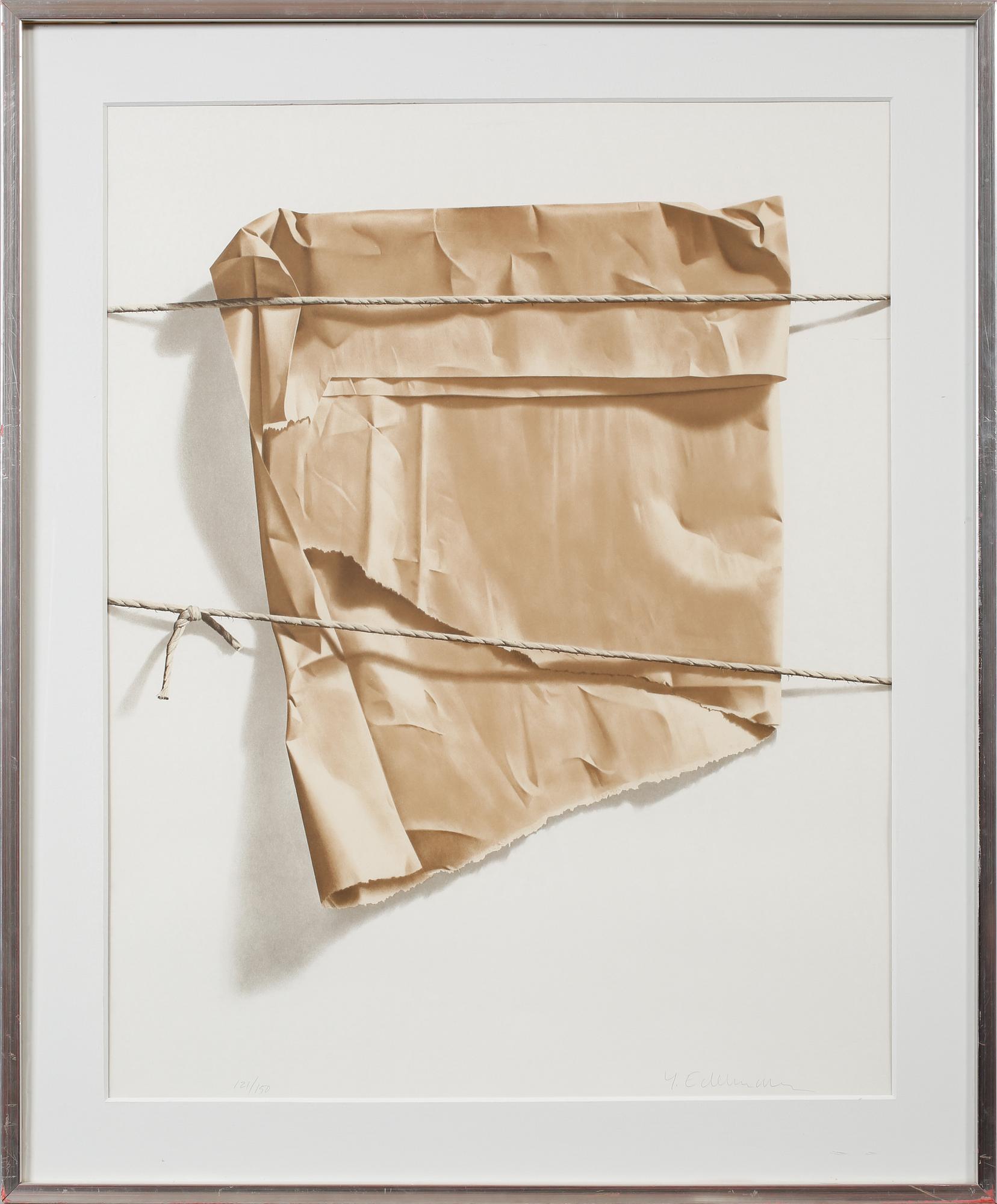 YRJÖ EDELMANN, färglitografi, signerad och numrerad 121/150.