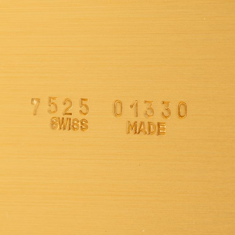 Cartier, Santos de Cartier "Pendulette", table clock, approx. 67 x 85 x 28 mm.