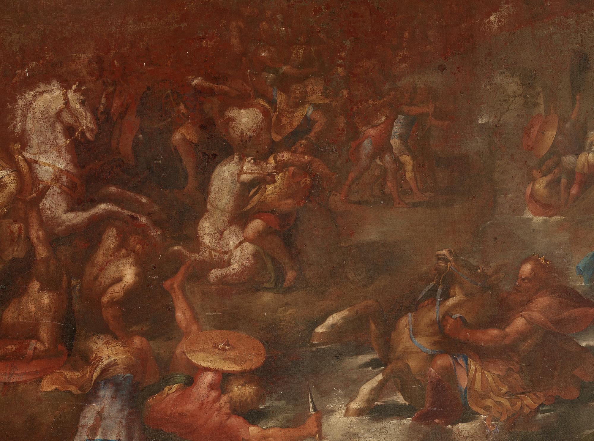 Rafael Efter, Slaget vid Pons Mulvius.