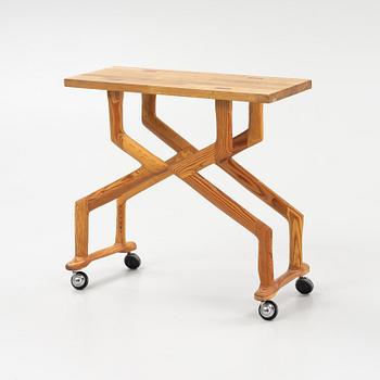 Magnus Ek, a serving trolley *Fölunge', Oaxen Krog, 2018.