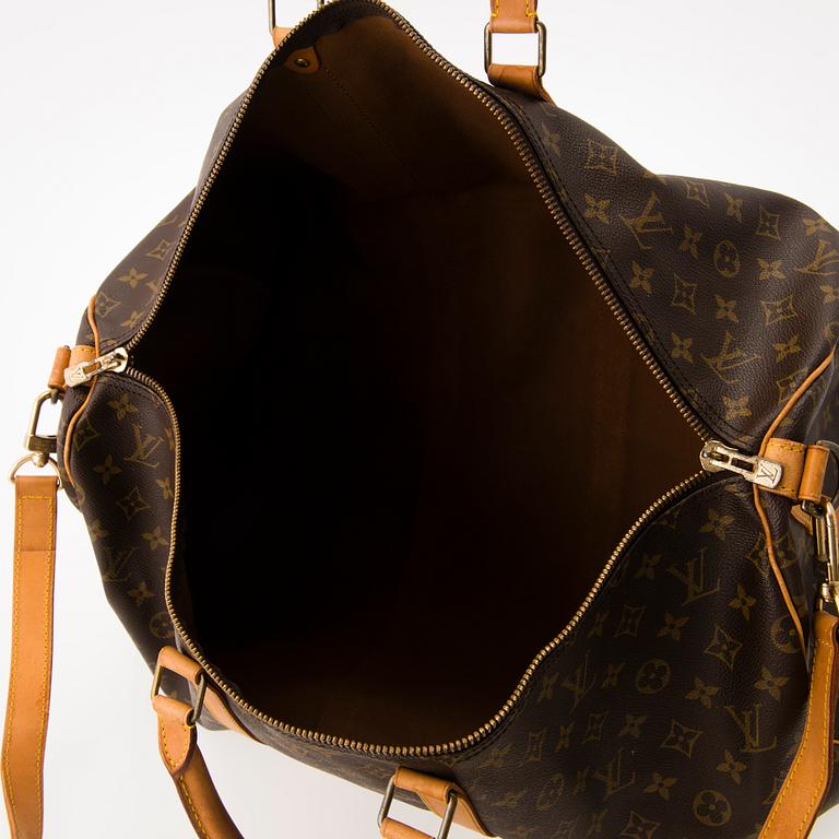LOUIS VUITTON, Keepall Bandouliere 55 WEEKEND BAG.