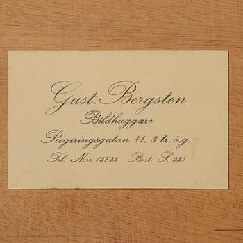 Ulla Fogelklou-Skogh, a wall mirror, cabinetmaker Gustav Bergsten, for the Stockholm Crafts Association, 1936.