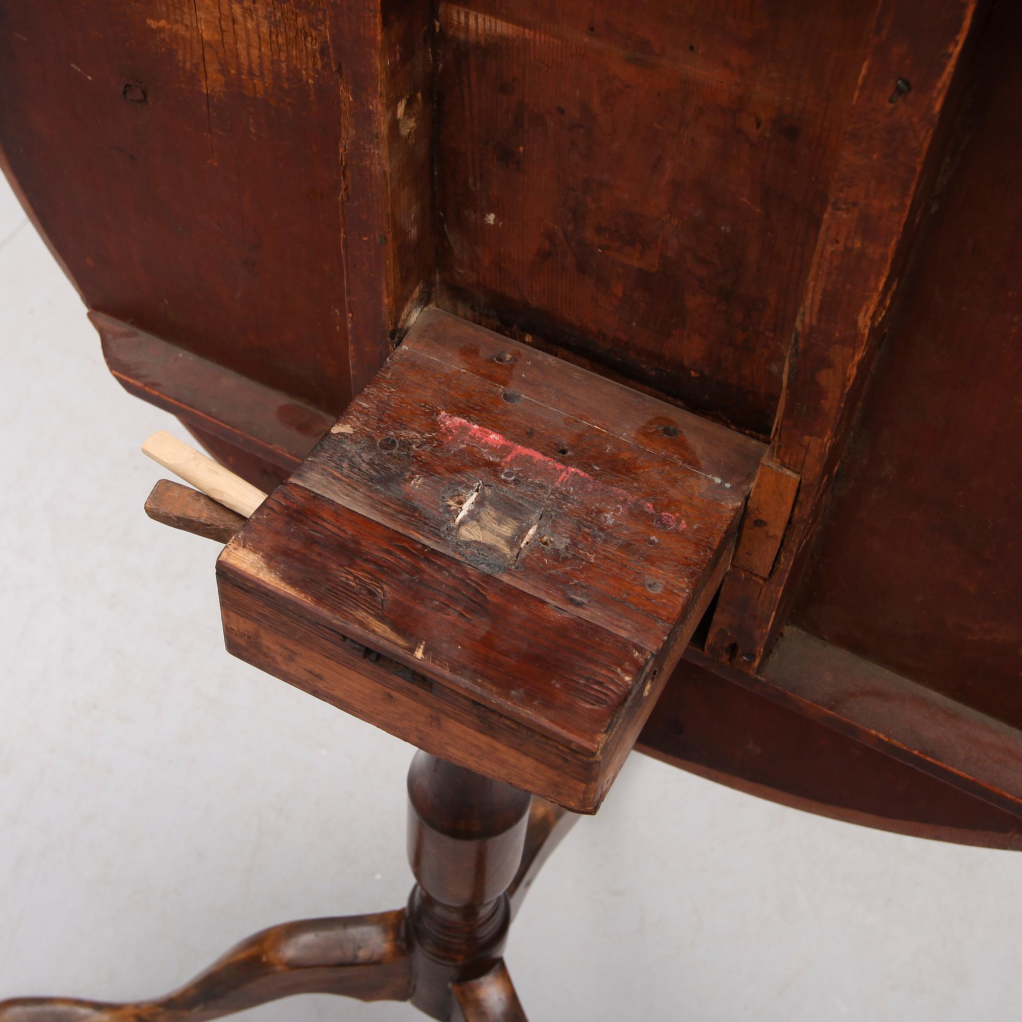 FÄLLBORD, Mälardalen, 1800-talets början.