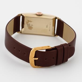 HY MOSER & CIE, armbandsur, 19,5  x 30,5 (38,5) mm.
