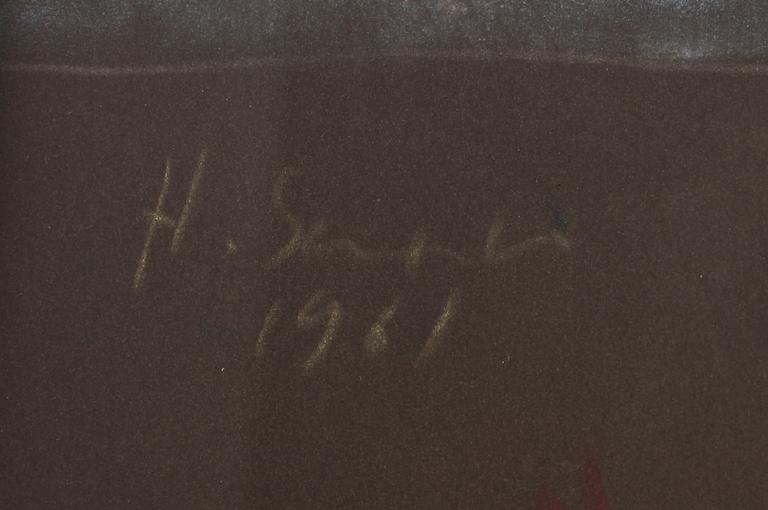 HENRI SERT, pastell, sign o dat 1961.