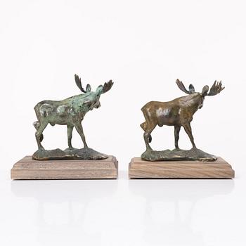 Torbjörn Forsberg, Moose bull, 2 pcs.