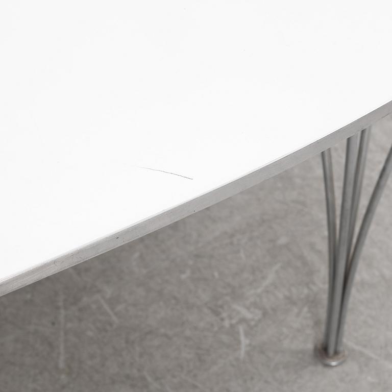 Bruno Mathsson & Piet Hein, table, "Superellipse", Fritz Hansen, Denmark.