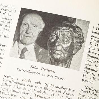 BÖCKER, 5 volymer, Svenskt Konstnärslexikon I-V, Allhems Förlag, 1952-1967.